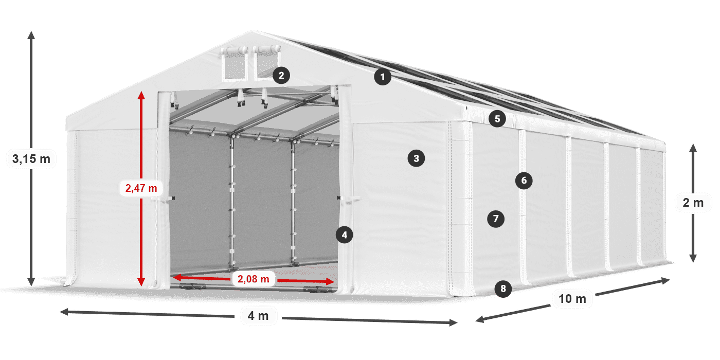 MMST 580 PVC Legenda 2m