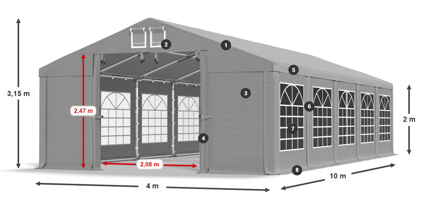 IMS 580 PVC Legenda 2m