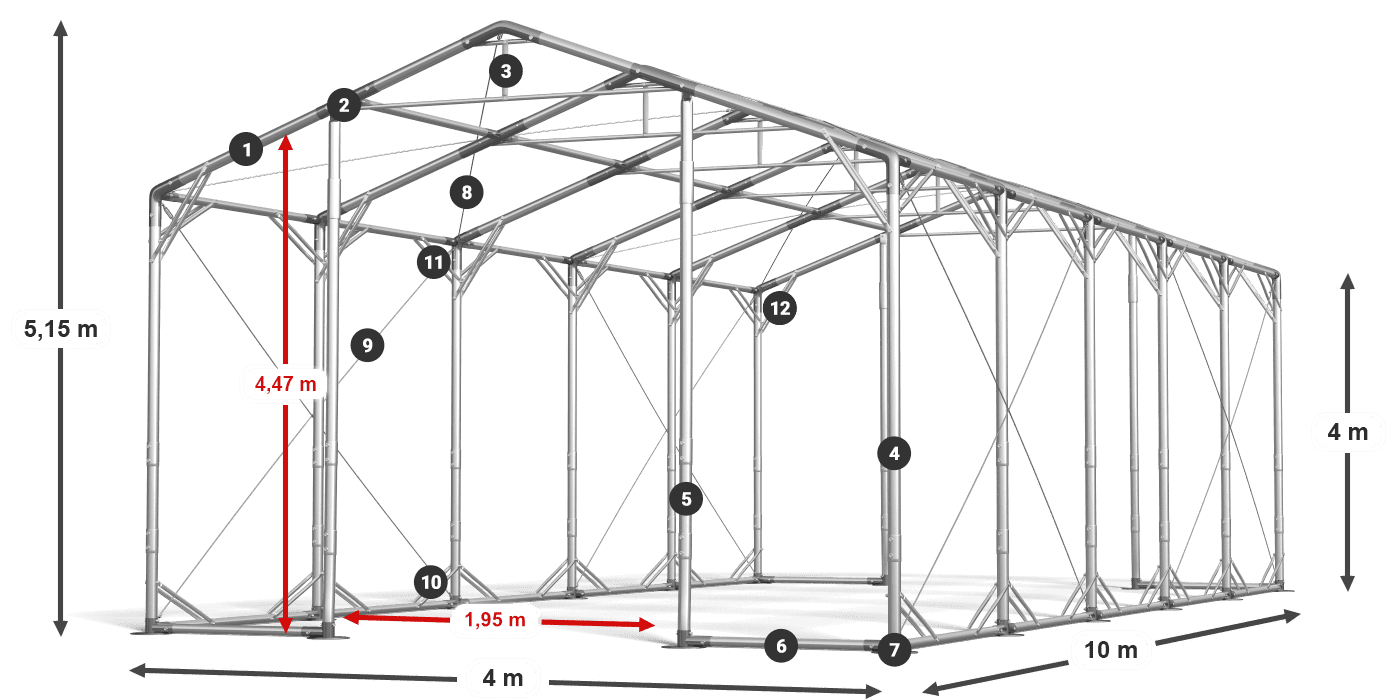 POLAR PLUS legenda 2,5 m-4 m