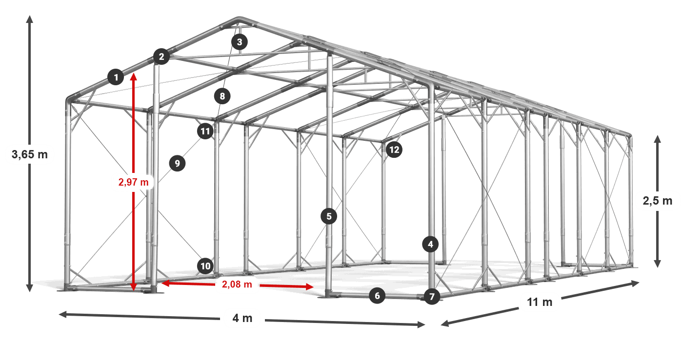 POLAR legenda 2,5 m-4 m