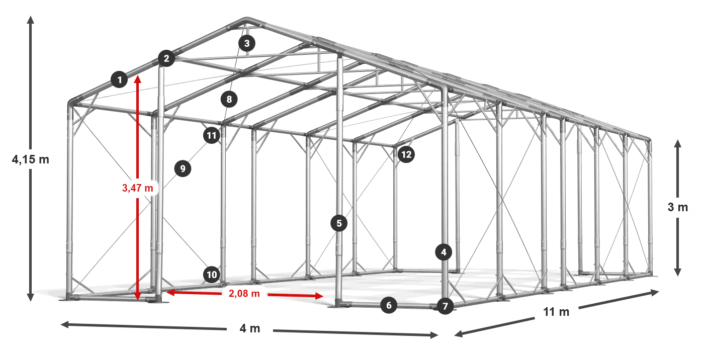 POLAR legenda 2,5 m-4 m