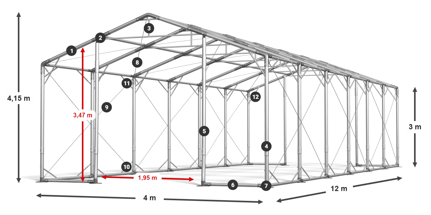 POLAR legenda 2,5 m-4 m