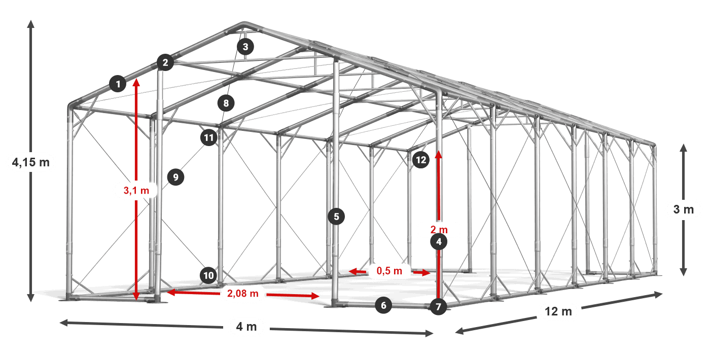 POLAR legenda 2,5 m-4 m