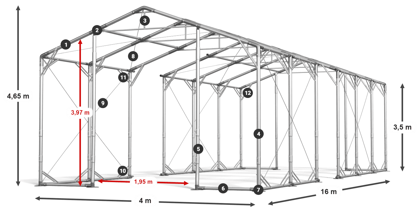 POLAR PLUS legenda 2,5 m-4 m