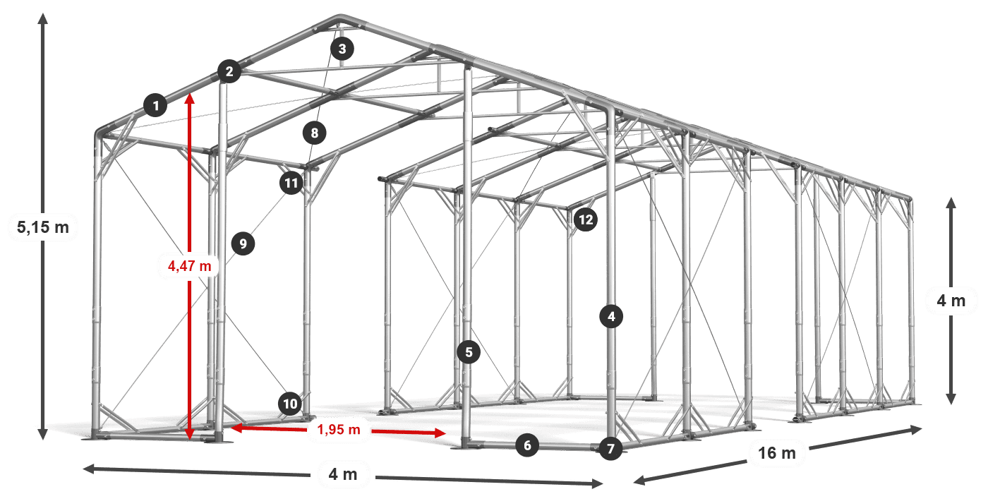 POLAR PLUS legenda 2,5 m-4 m