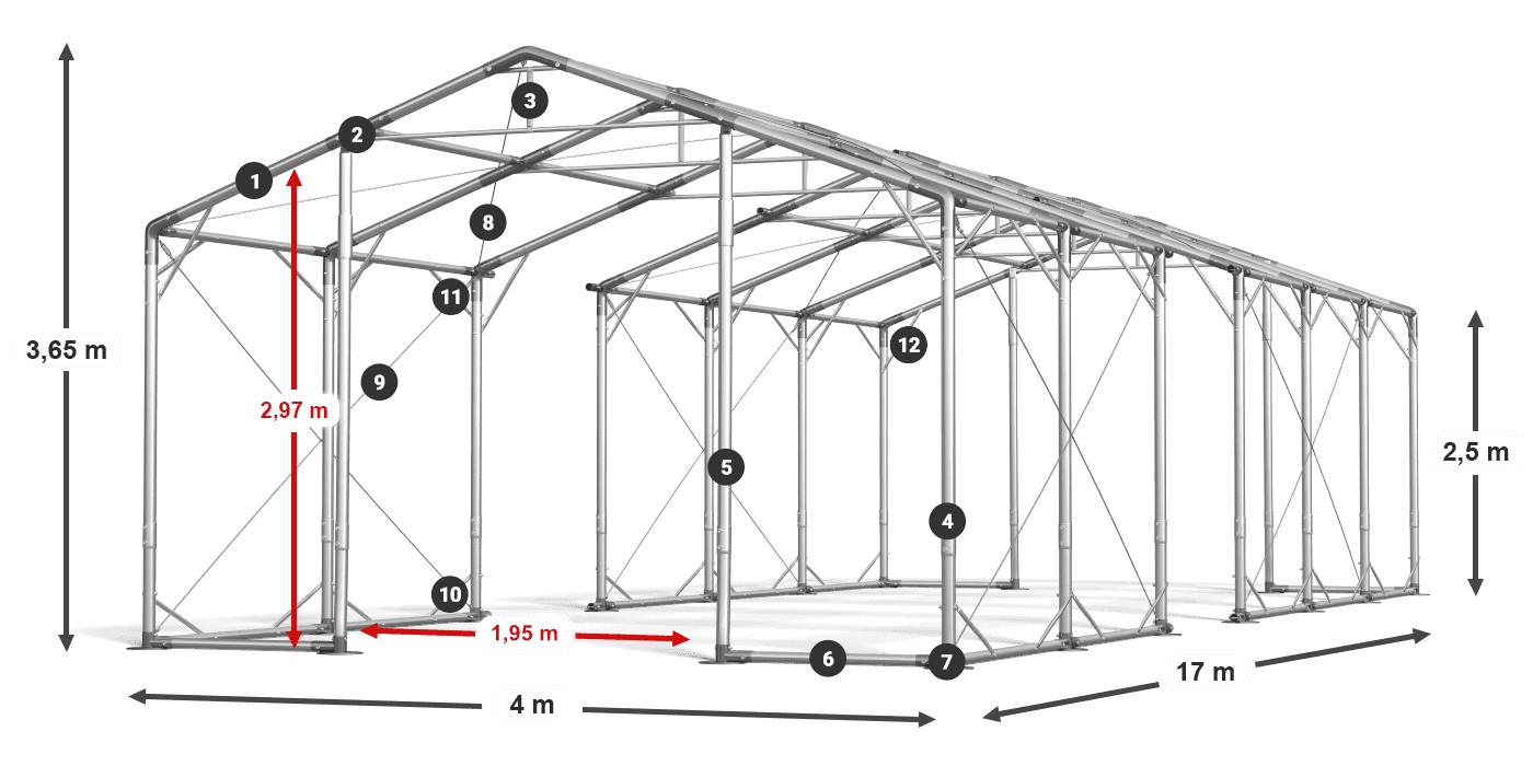 POLAR legenda 2,5 m-4 m