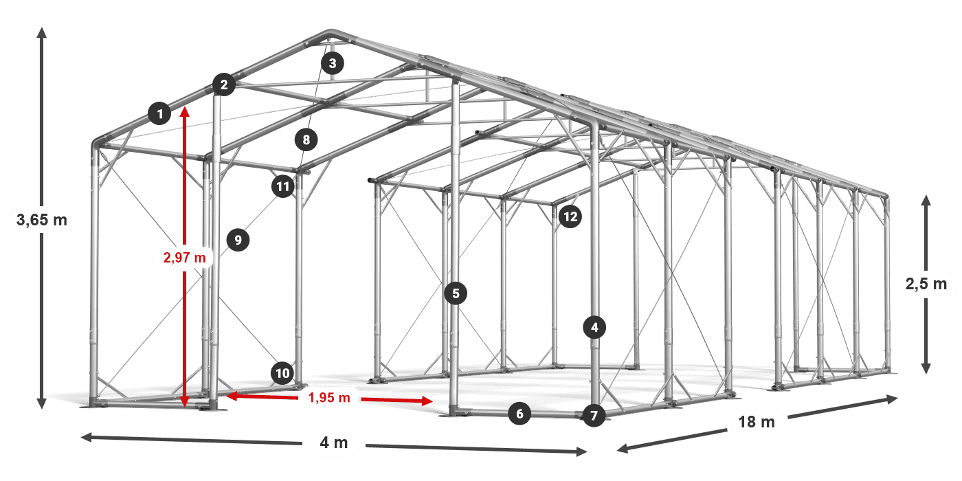 POLAR legenda 2,5 m-4 m