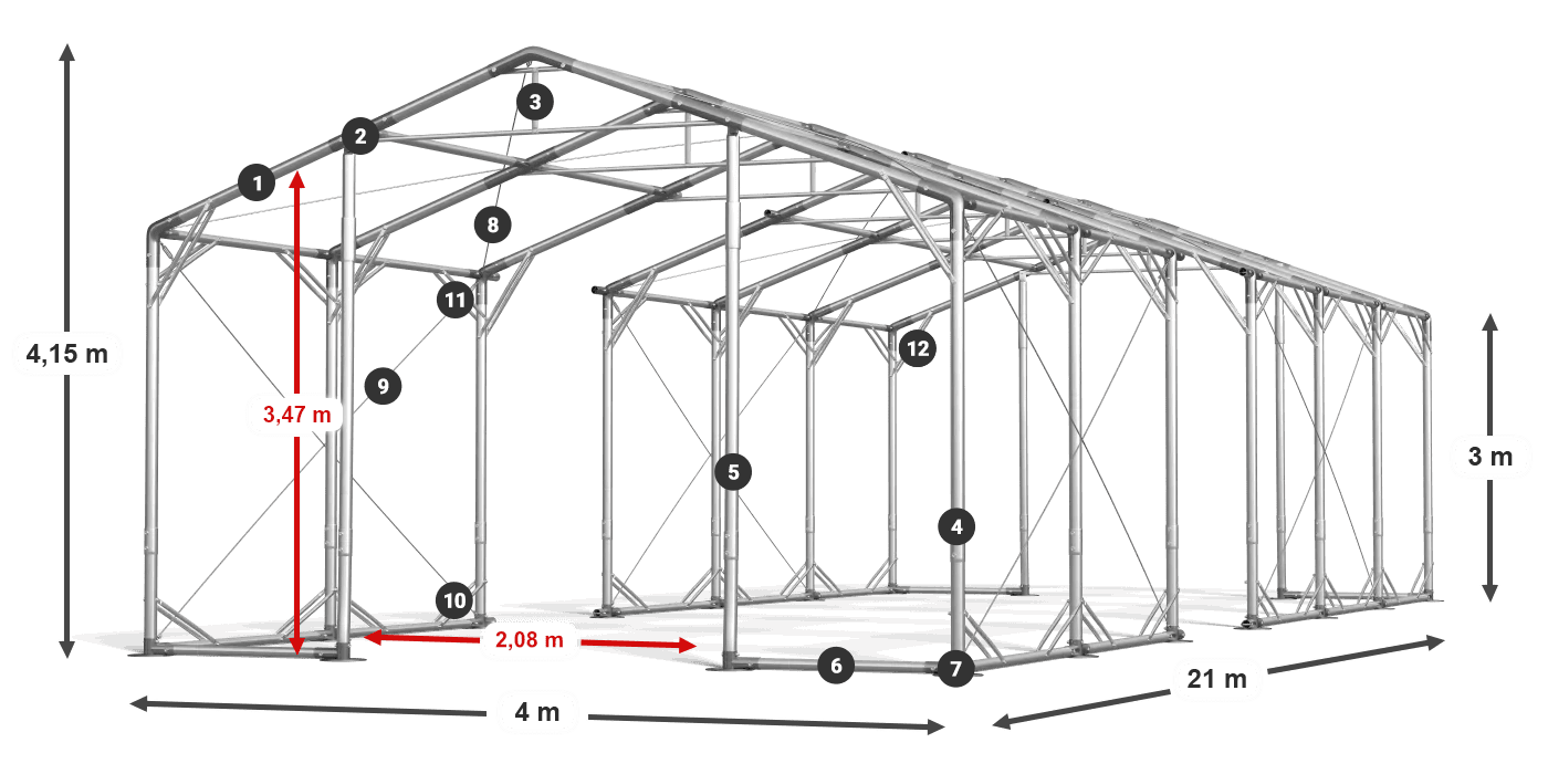 POLAR PLUS legenda 2,5 m-4 m