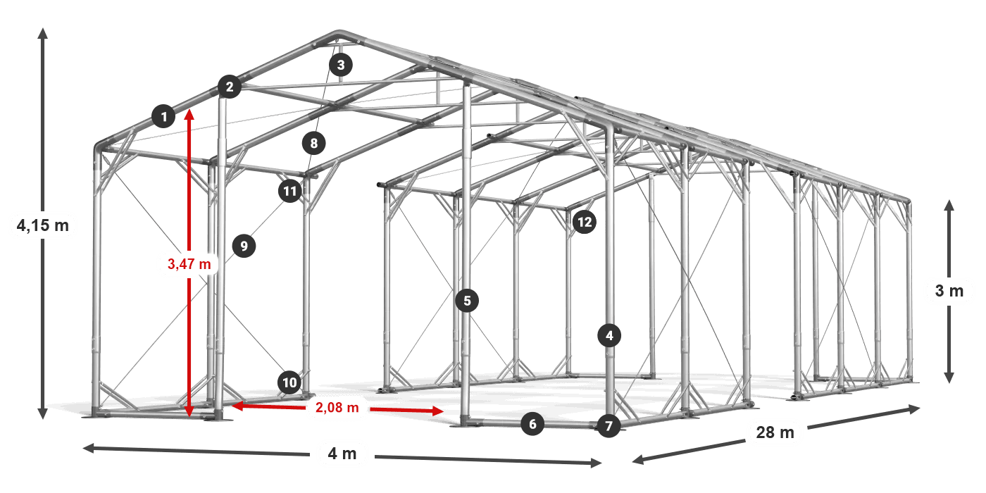 POLAR PLUS legenda 2,5 m-4 m