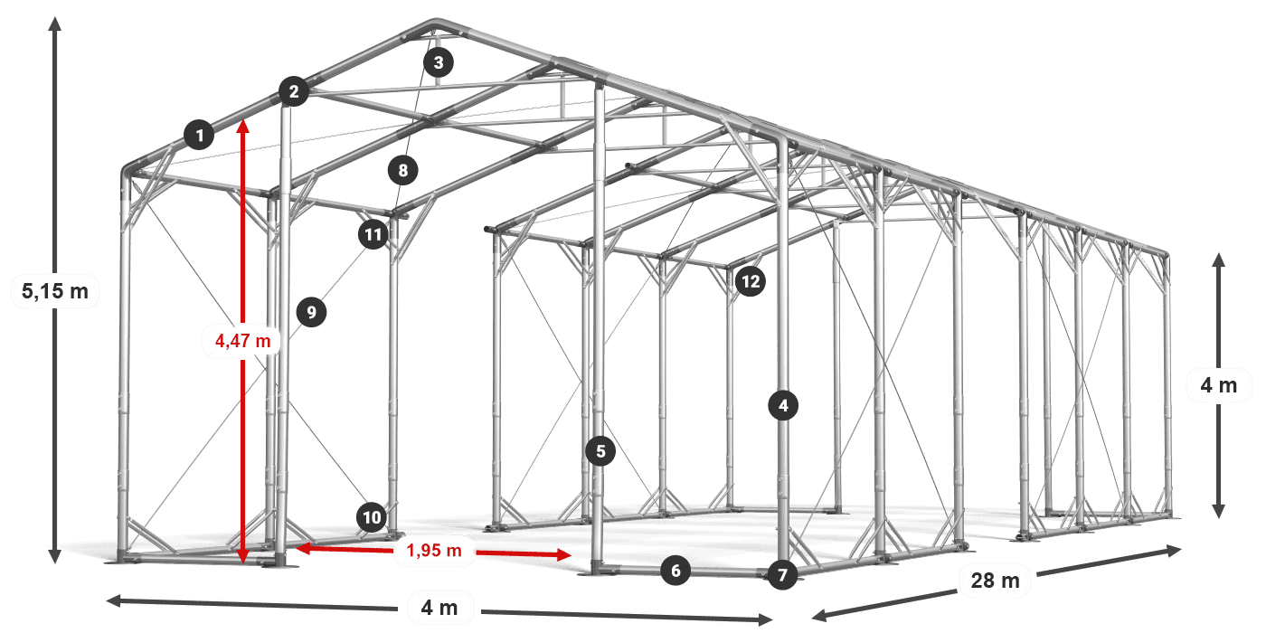POLAR PLUS legenda 2,5 m-4 m