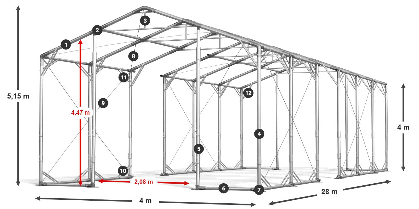 POLAR PLUS legenda 2,5 m-4 m