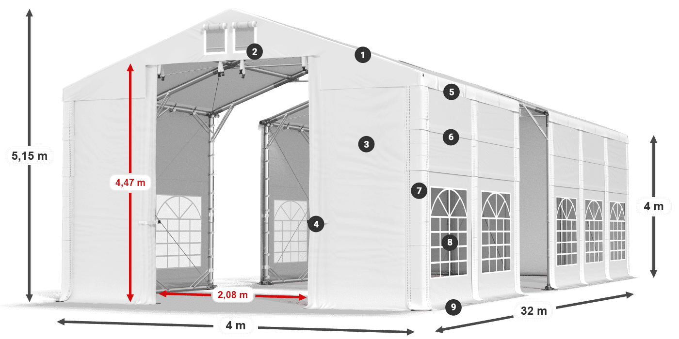 IMS 580 PVC legenda 4m