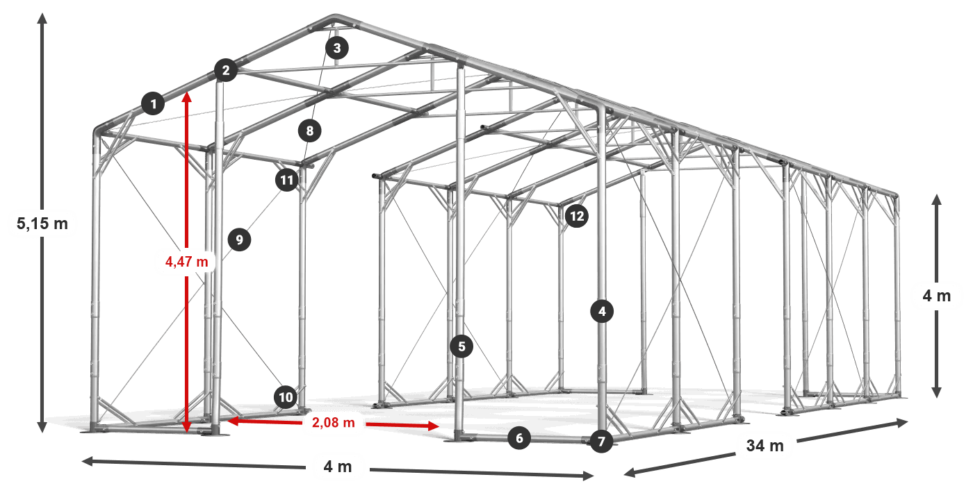 POLAR PLUS legenda 2,5 m-4 m
