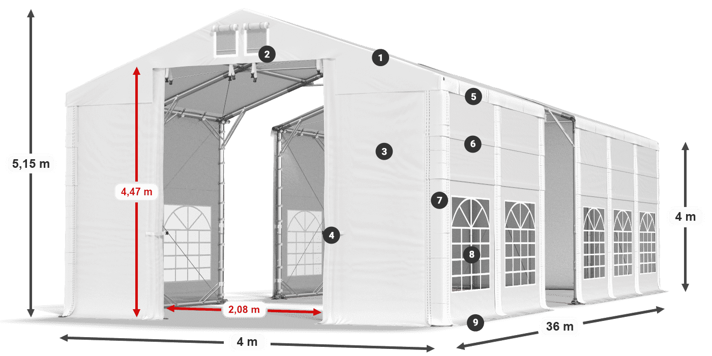 ISD 560 PVC legenda 4m