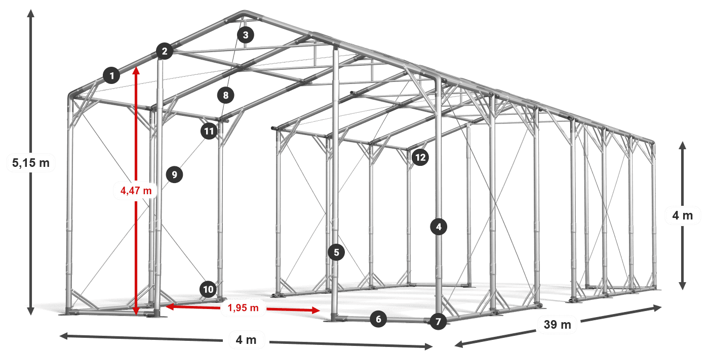 POLAR PLUS legenda 2,5 m-4 m