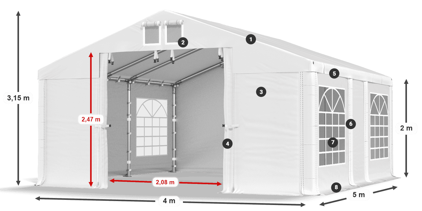 IFR 620 PVC Legenda 2m