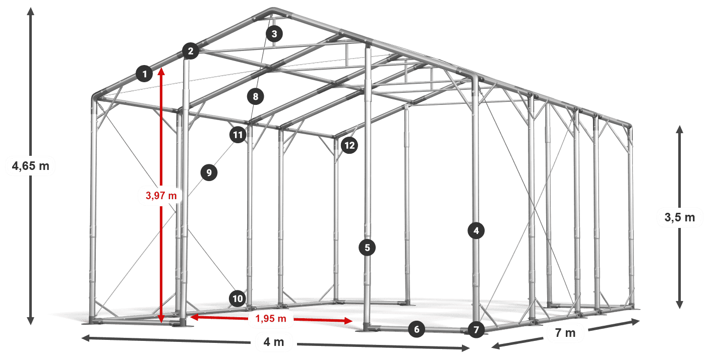 POLAR legenda 2,5 m-4 m