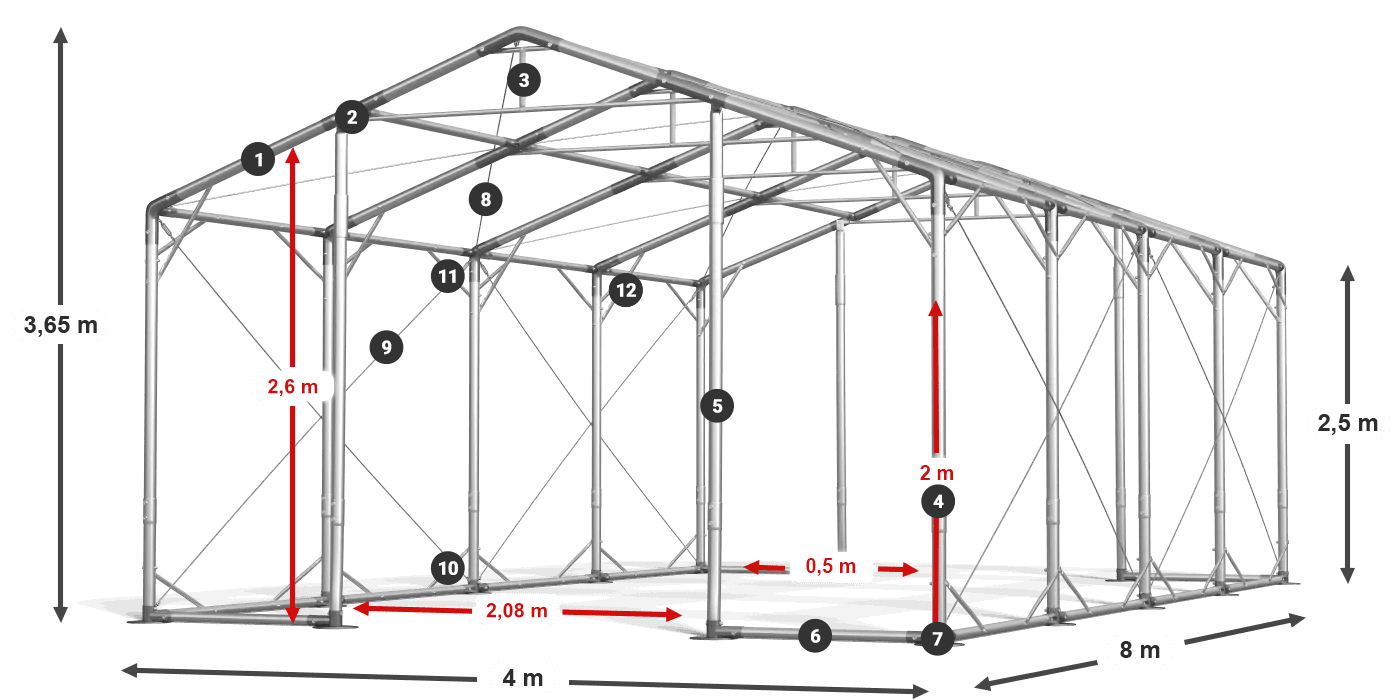 POLAR legenda 2,5 m-4 m