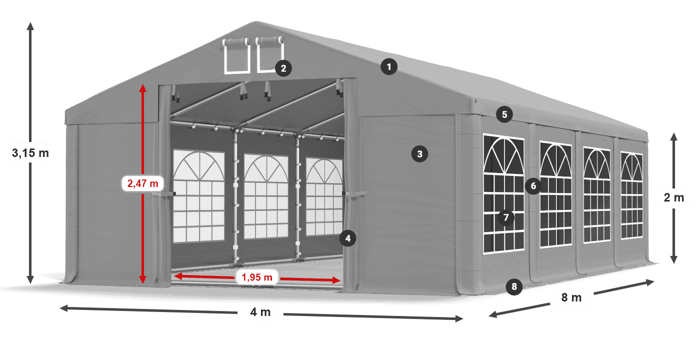ISD 560 PVC Legenda 2m