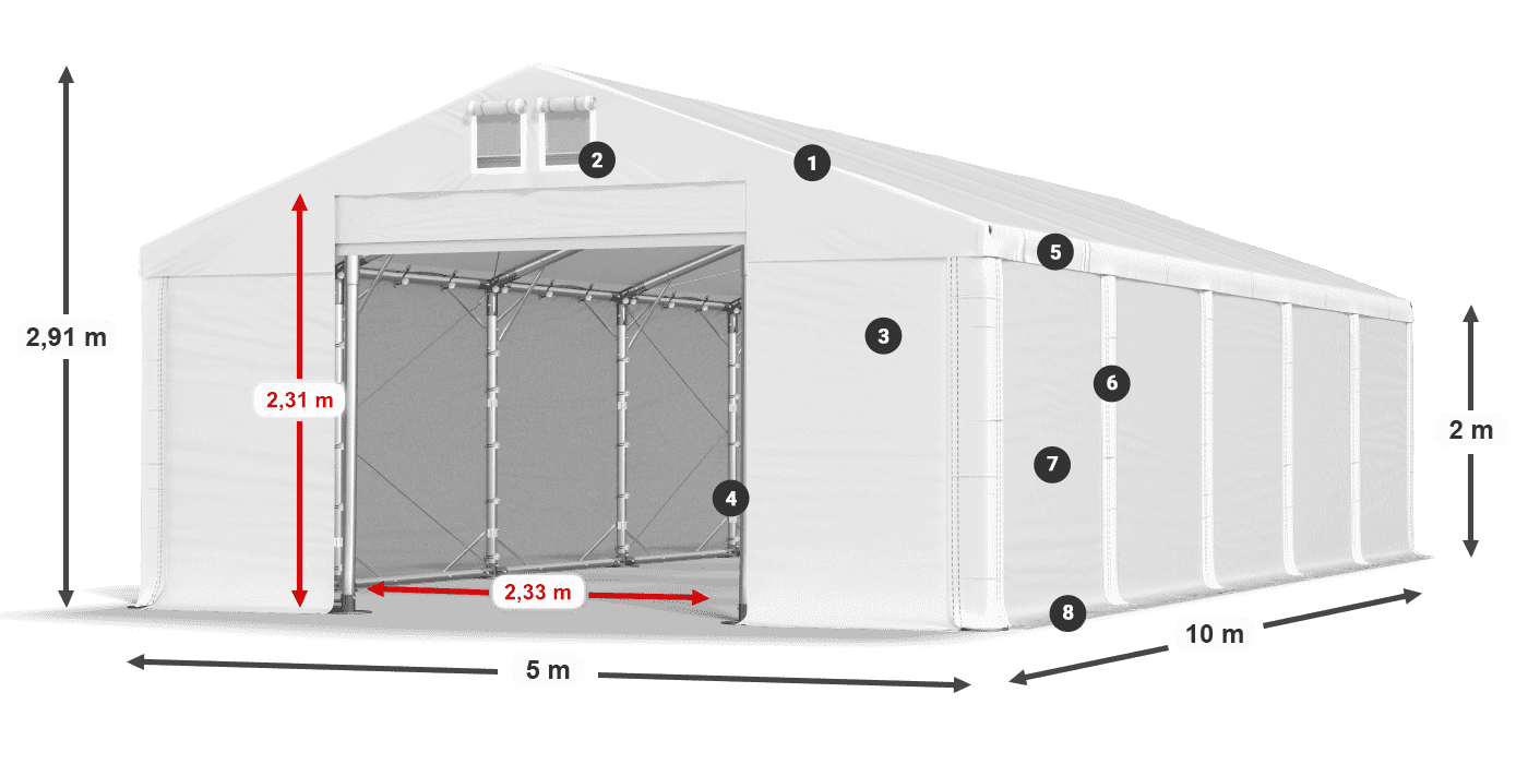 MMS 580 PVC Legenda 2m