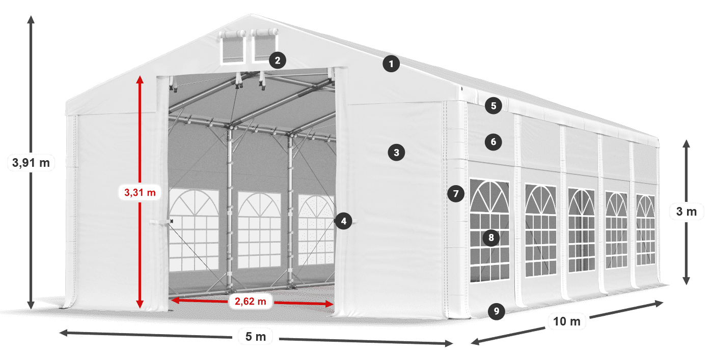 IFR 620 PVC Legenda 3m