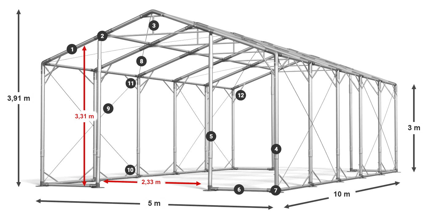 POLAR legenda 2,5 m-4 m