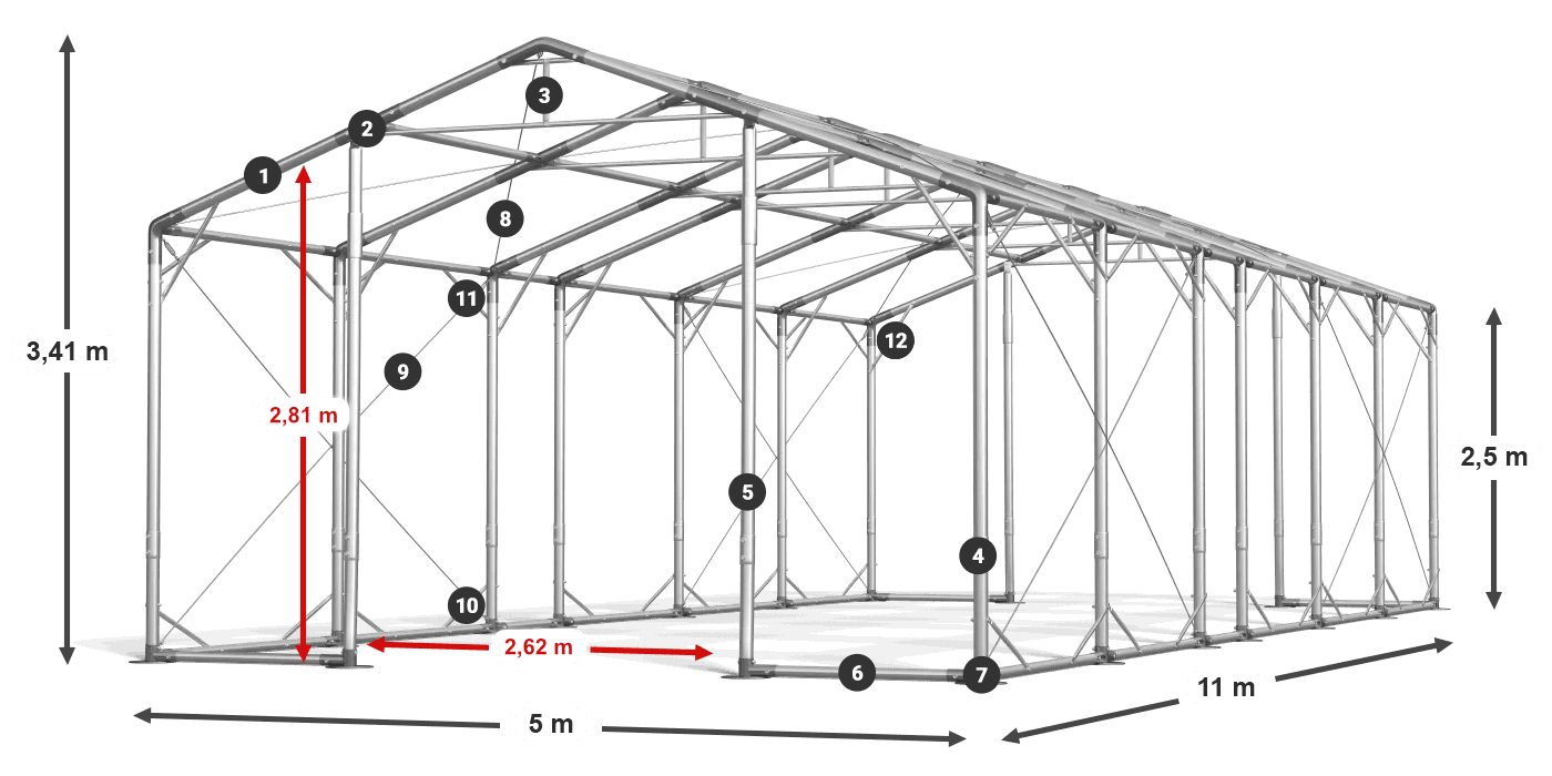 POLAR legenda 2,5 m-4 m