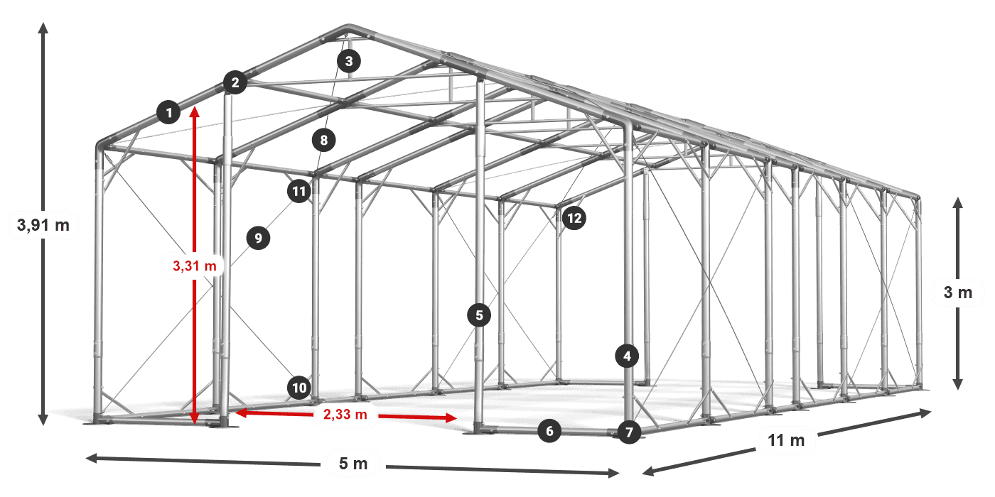 POLAR legenda 2,5 m-4 m