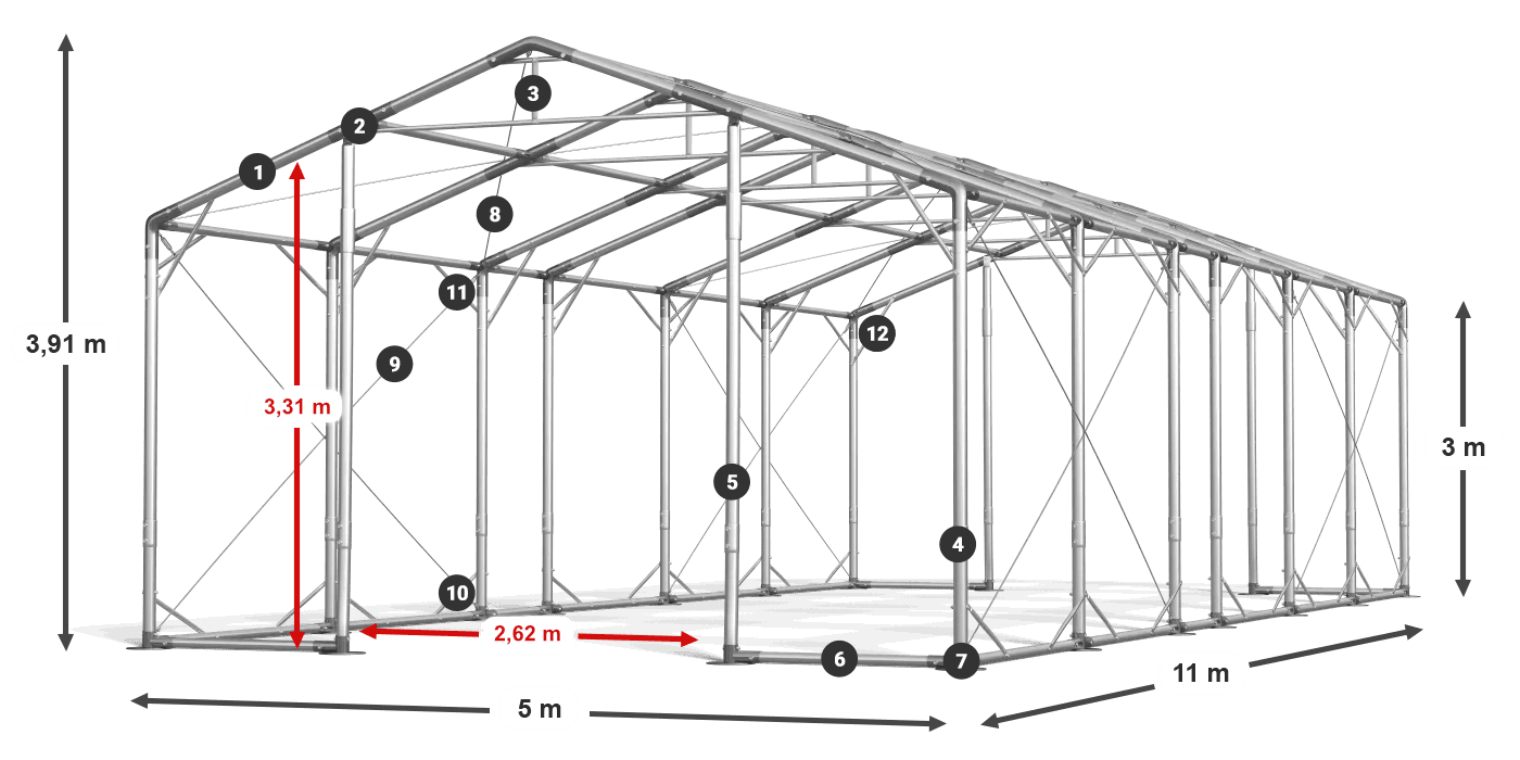 POLAR legenda 2,5 m-4 m
