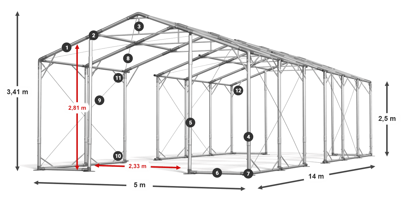 POLAR legenda 2,5 m-4 m