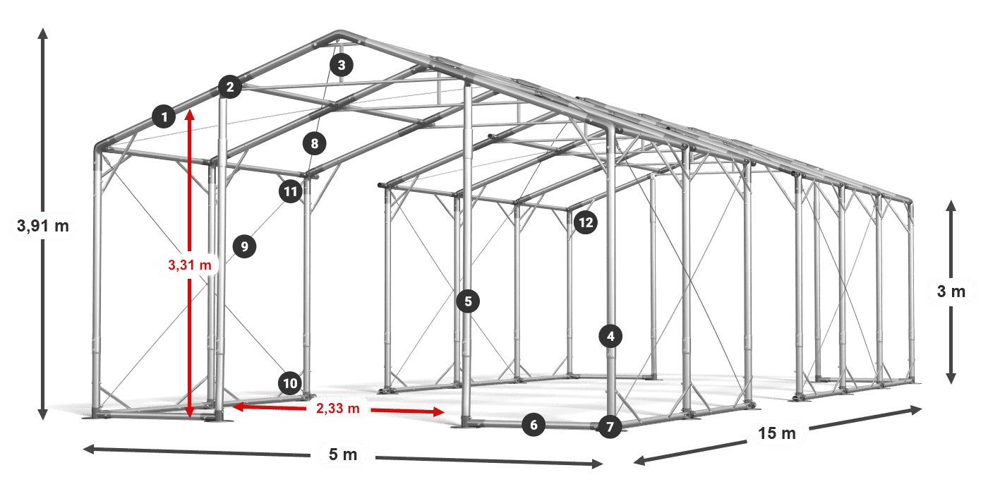 POLAR legenda 2,5 m-4 m