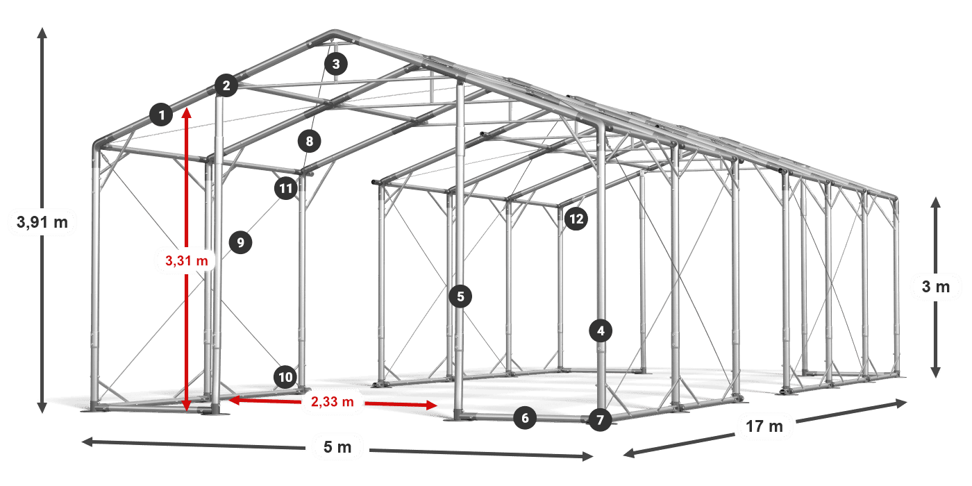 POLAR legenda 2,5 m-4 m