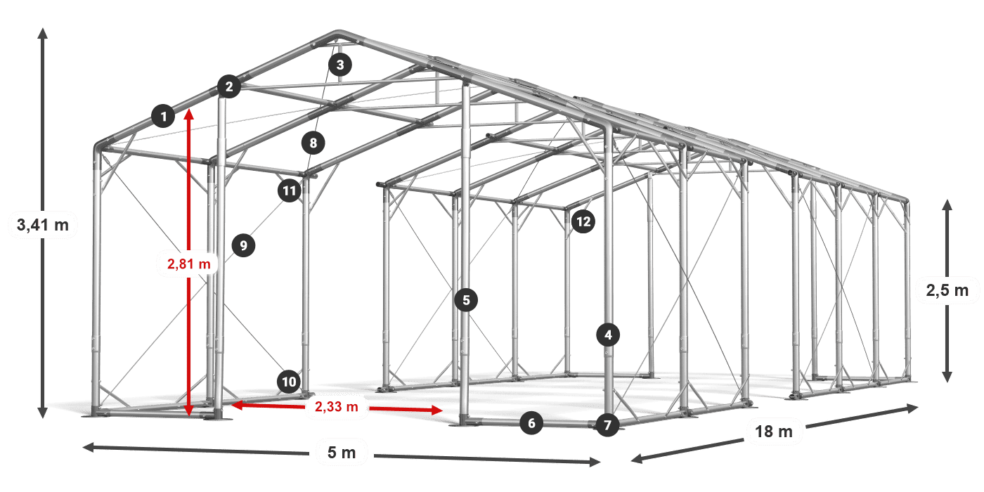 POLAR legenda 2,5 m-4 m