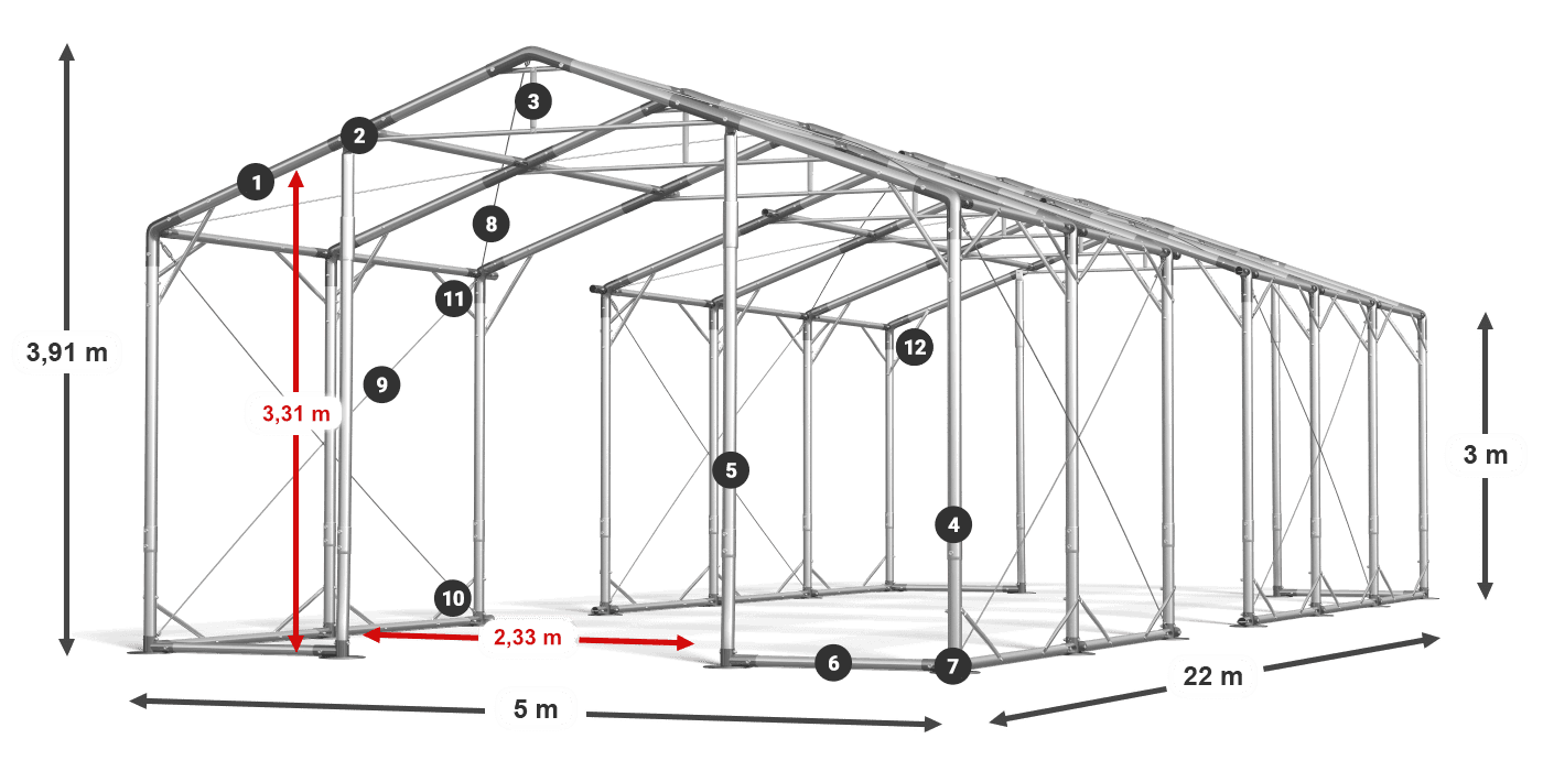 POLAR legenda 2,5 m-4 m