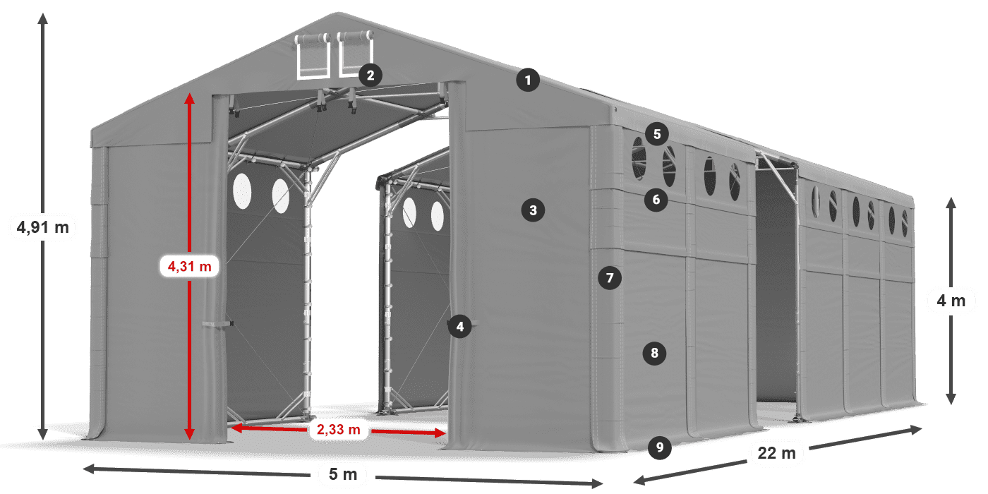 MFRO 620 PVC legenda 4m