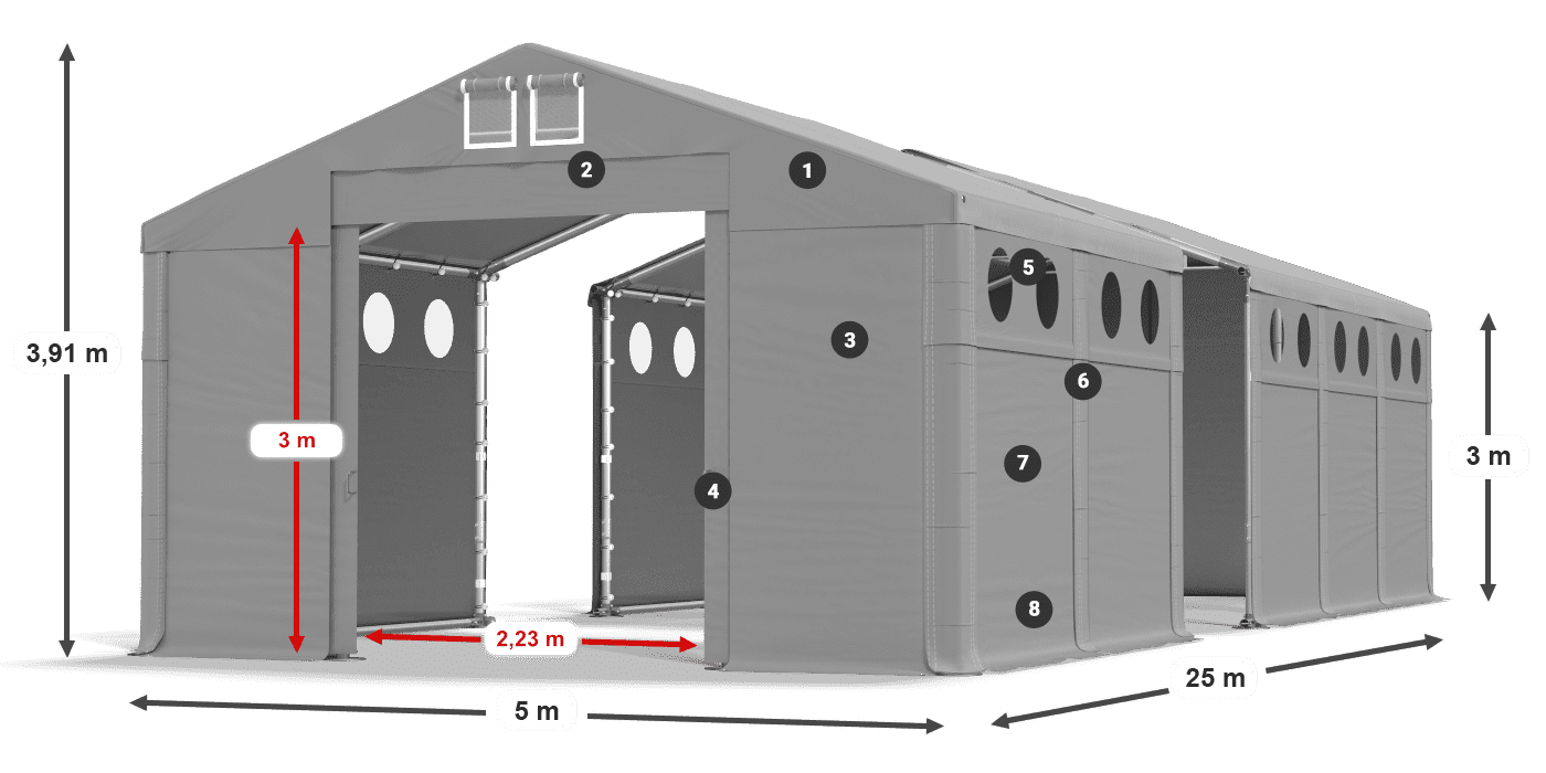 MFRO 620 PVC Legenda 3m