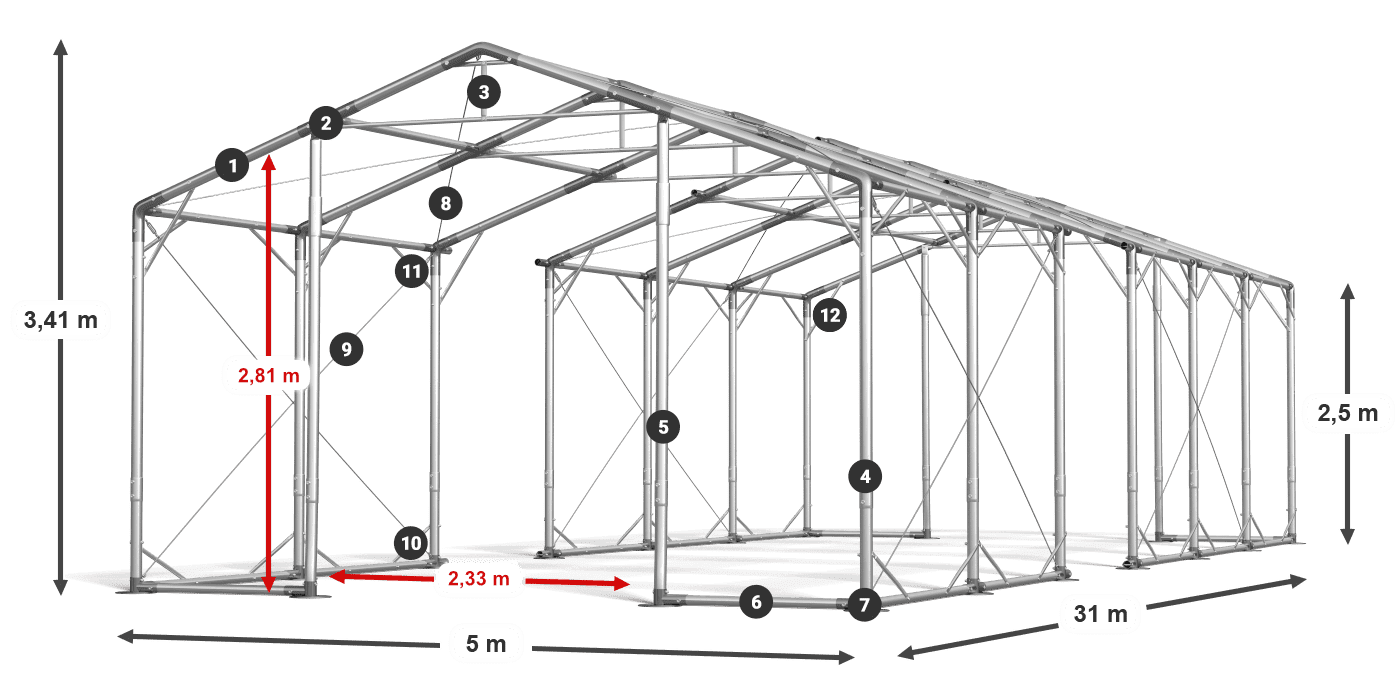 POLAR legenda 2,5 m-4 m