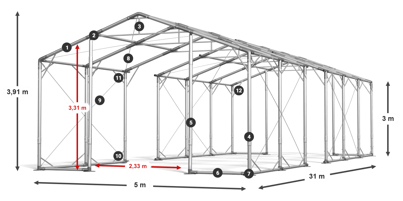 POLAR legenda 2,5 m-4 m
