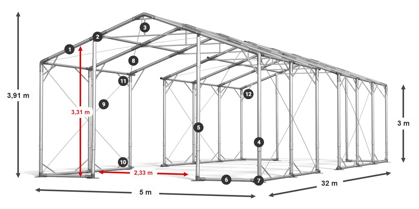POLAR legenda 2,5 m-4 m