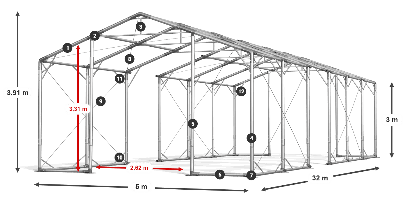 POLAR legenda 2,5 m-4 m