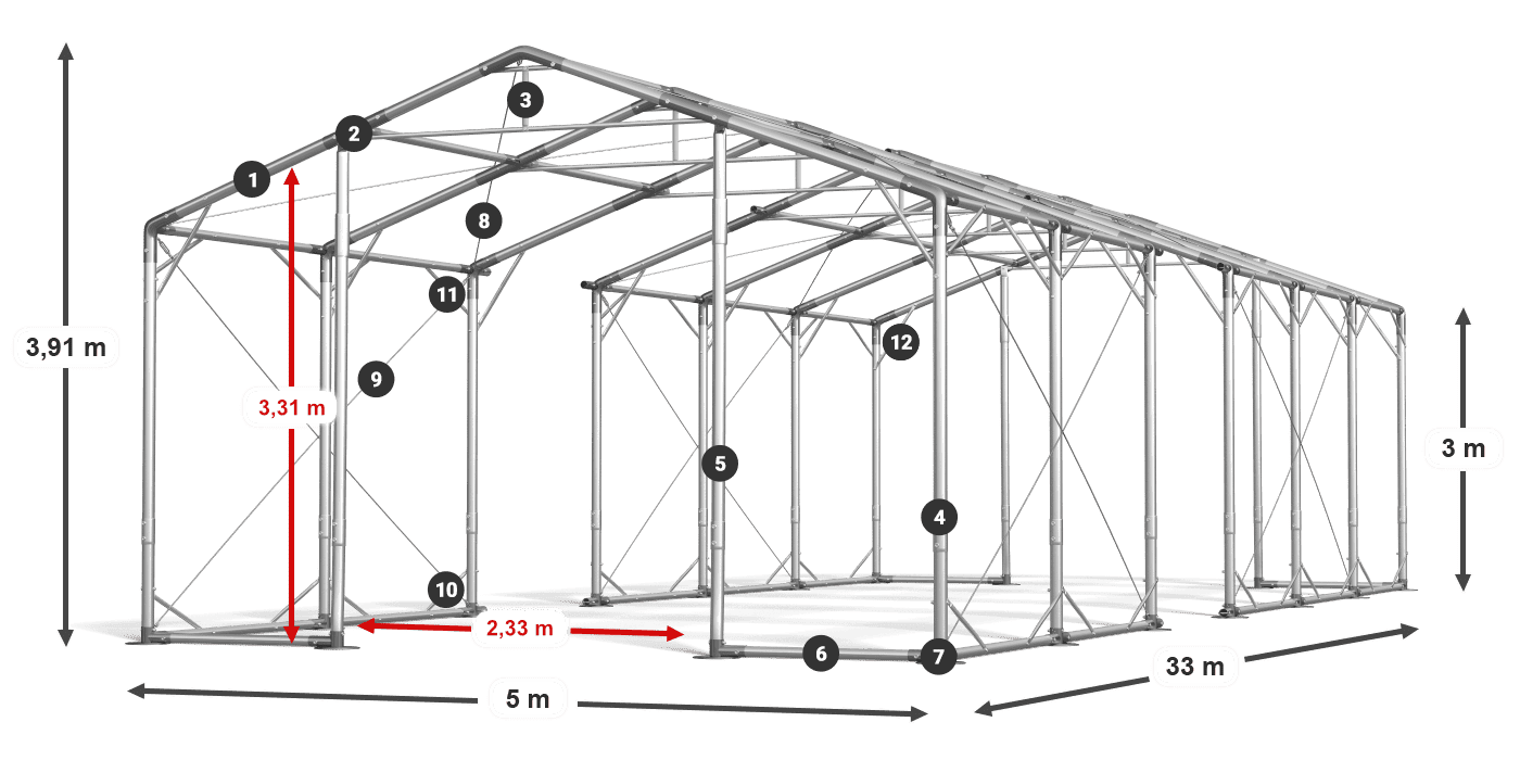 POLAR legenda 2,5 m-4 m