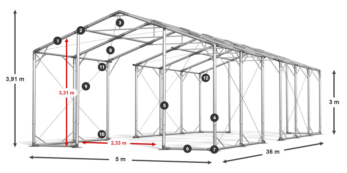POLAR legenda 2,5 m-4 m