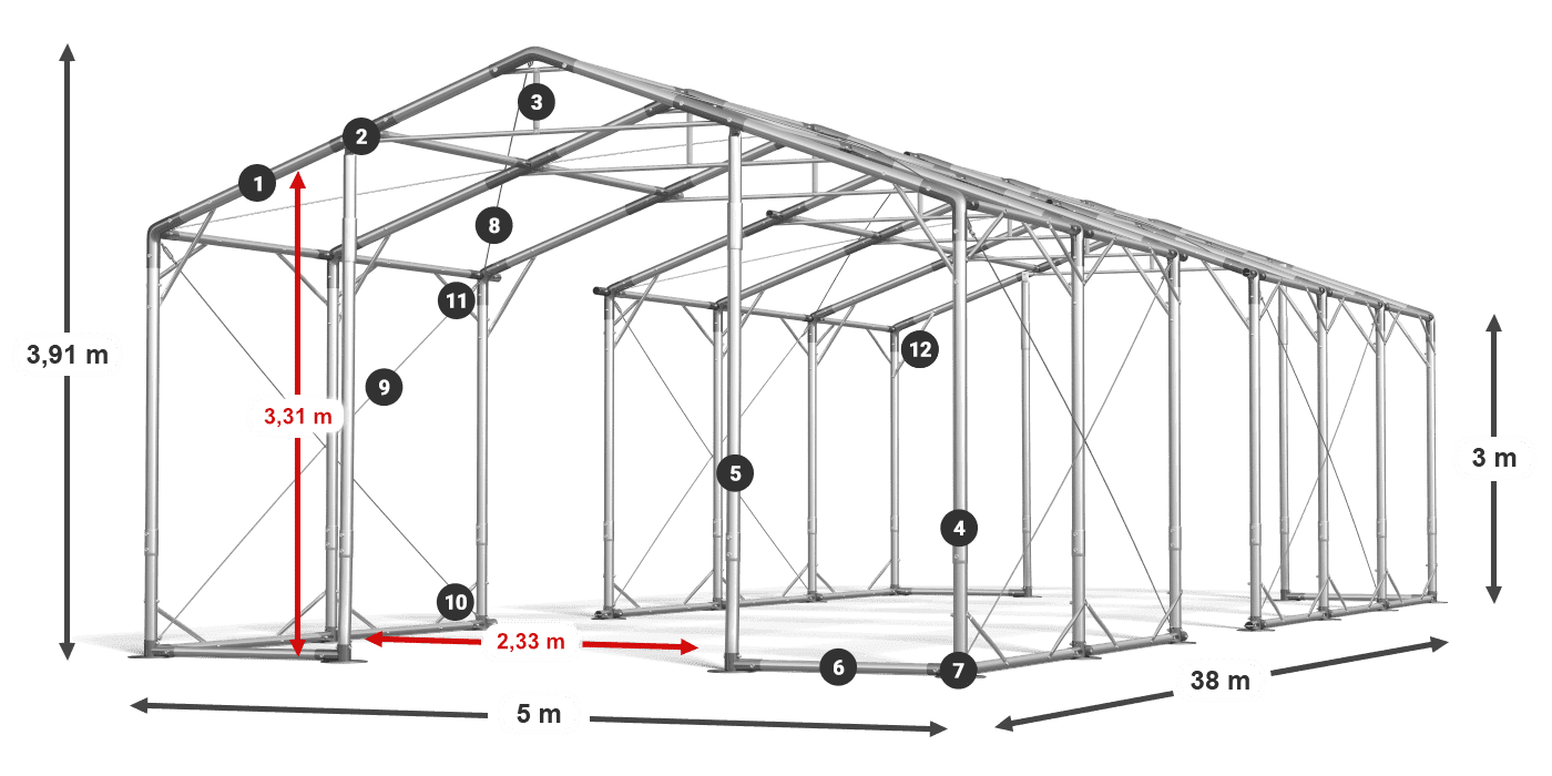 POLAR legenda 2,5 m-4 m
