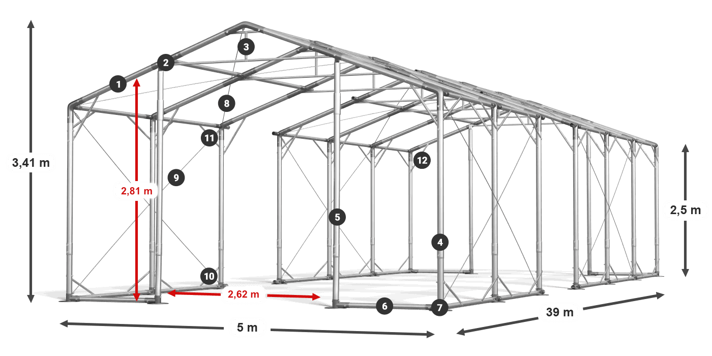 POLAR legenda 2,5 m-4 m