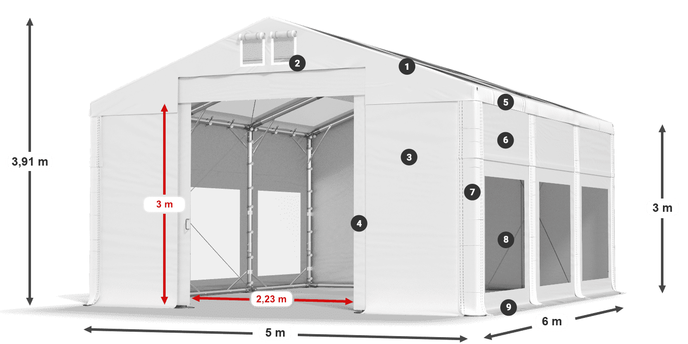 IMST 580 PVC Legenda 3m
