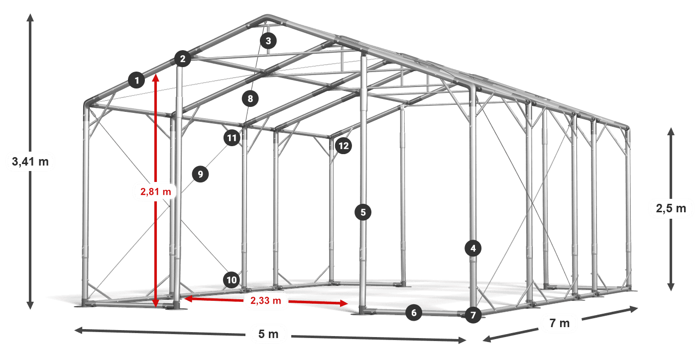 POLAR legenda 2,5 m-4 m