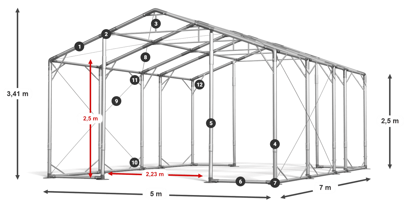 POLAR legenda 2,5 m-4 m