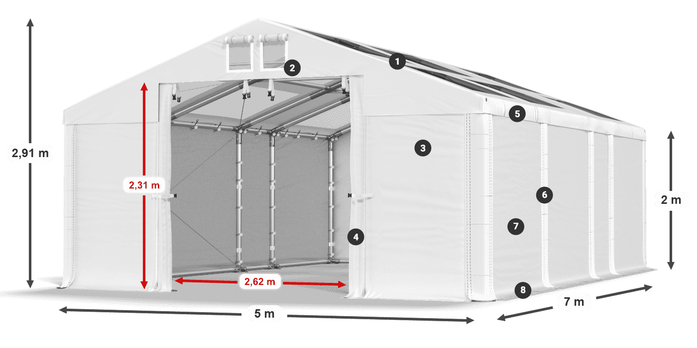 MMST 580 PVC Legenda 2m