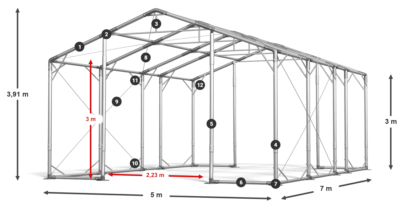 POLAR legenda 2,5 m-4 m