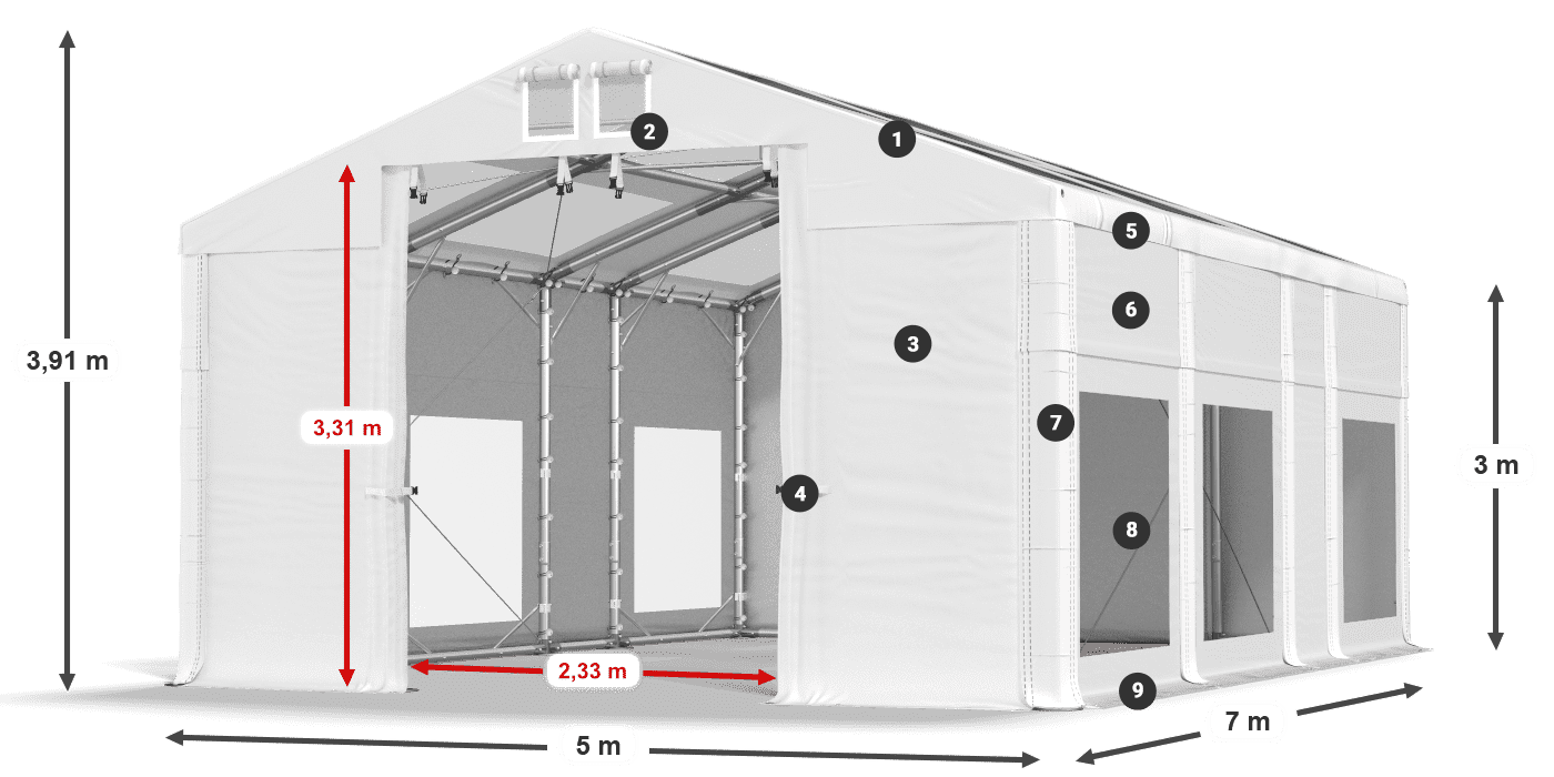 IMST 580 PVC Legenda 3m